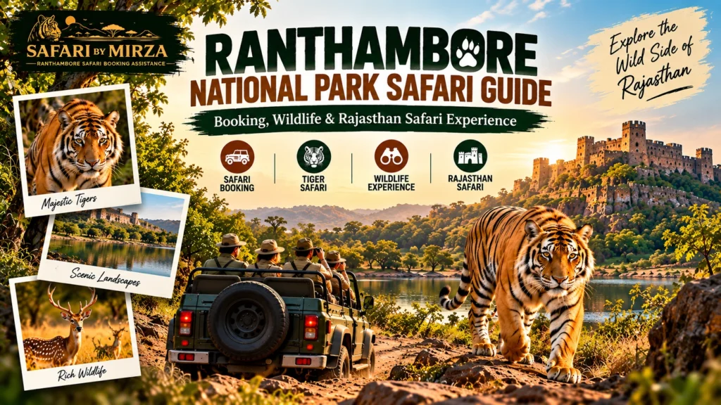 Ranthambore National Park Safari Guide: Booking, Wildlife & Rajasthan Safari Experience